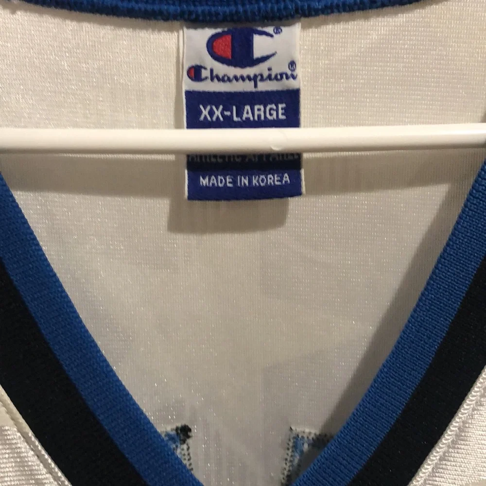 RARE Orlando Magic Grant Hill AUTHENTIC Champion Jersey. - Picture 5 of 7